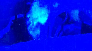 Blacklight Fetish with Feet, Toes, and Footjob