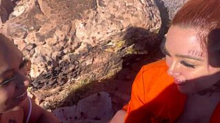 officer commands inmates to service his thick rod in jail