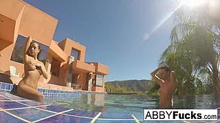 behind the scenes underwater fun with abigail mac & romi