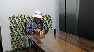 Old Dirty-Ass Fucks Student Who Makes a Pass, Seizing the Opportunity for Anal Domination and Huge Big Natural Tits Fetish