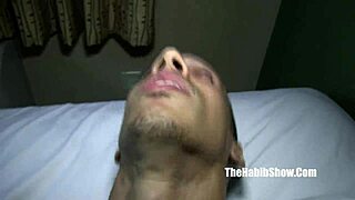 sexy arabian monet gets pounded by latin bodybuilder in wild session