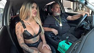 Dj Jhenny Teaches Ted Mixing With Tongue On Her Wet Pussy