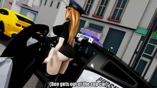 Bee Blakewell's boob patrol promo with fucking game action 😏