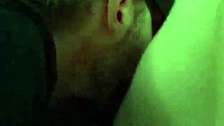 The skinny brunette amateur eagerly eats that wet pussy and receives a hot cumshot in this homemade scene