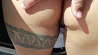 Puta Mexicana Enseña El Culo En Público Y Se Lo Manosean A Placer