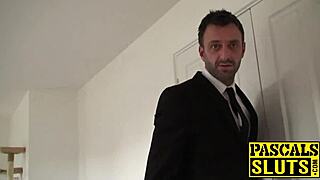 Dark Haired Milf Endures Intense BDSM Fuck Session