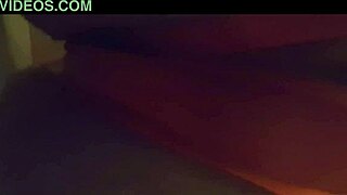 Sexy slave in red lingerie and stockings pees in compilation video.