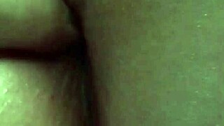 wife's pussy and ass fingering in mature mommy session