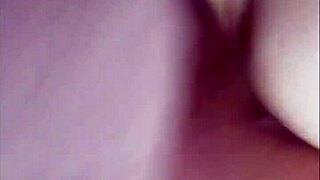 Naked Housewife Receives Cum Shot On Black Sock