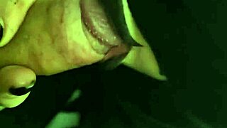 Masked Goth Swallows Cum