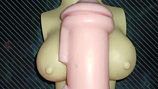 uhh, trio with kissy n dolly, anal n vaginal mess!