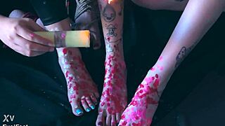 These Feet Crave Kinky Games with Deep Gagging Action