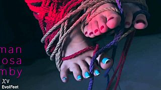 These Feet Crave Kinky Games with Deep Gagging Action