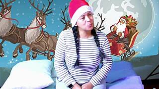 Preview Of Stripping For The Santa With Agarabas And Olpr