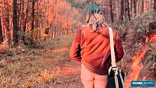 scarlett taylor and stephan rogers cant help fucking outdoors in lingerie quickie