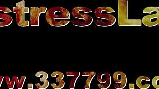 Japanese Mistress Minami Spanking and Training Man and Woman