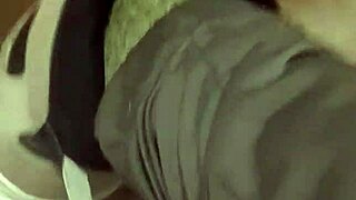 friend trashing sneakers in fun fetish way