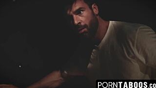 I watch the older man savagely pound the innocent girl's tight pussy bareback