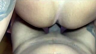 passenger recognized me and paid motorcycle ride with her tight assplay