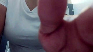 Sweaty Pussy Squirting in Gym Bathroom with Personal Trainer