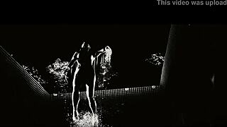 Black Heart In Bondage Scene