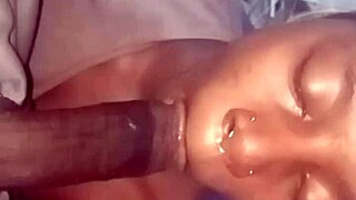 teaching my little 18+ slut how to give sloppy throat