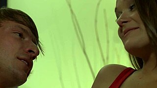 Ember James, The Brunette Cougar, Teases With Her Big Tits And Shaved Pussy, Eager For A Hard Fuck