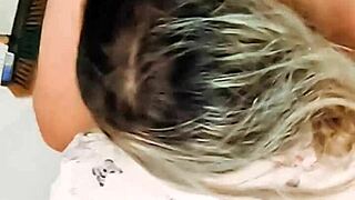 Latina Milf Gives Real Homemade Blowjob to Construction Worker