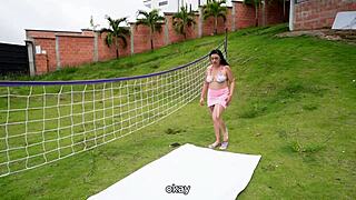 A Horny Milf Seduces Me for Outdoor Missionary Pounding