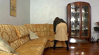 Busty Redhead Teen Flaunts Her Big Tits And Bush On Camera