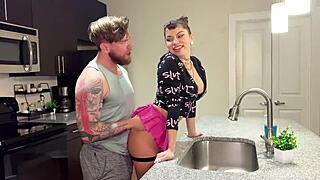 Slutty Stripper Takes Hard Pussy Pounding