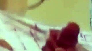 Latina teen loves being watched sucking boyfriend's cock