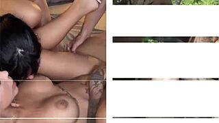 Colombian Athenea Rose bangs Max Betancur in public car wash.