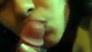 Latina teen loves being watched sucking boyfriend's cock