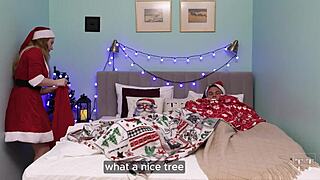 Even Though She Didn't Bring The Right Gift, Her Pussy Is A Great Substitute!