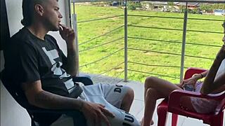 Latina stepsister horny for big cock massage