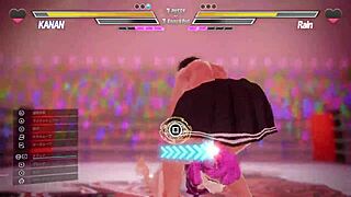 i'm in a lesbain battle with her pussy and stuff