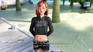 Sunshine Love Plays Game