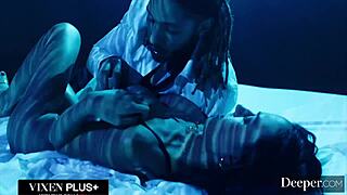 Sarah says, I'm submitting to my dom in lingerie.