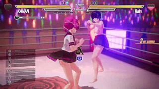 i'm in a lesbain battle with her pussy and stuff