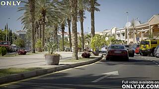 Blonde Hottie Alyssia Kent Gets Titty Fuck And Cumshot Outdoors