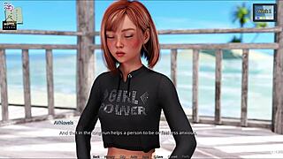 Sunshine Love Plays Game