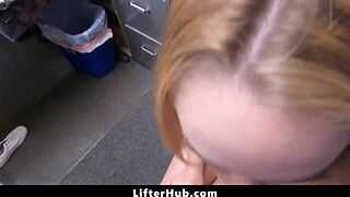 Athena Fleurs Is Nervous After Office Arrests For Stealing - Lifterhub