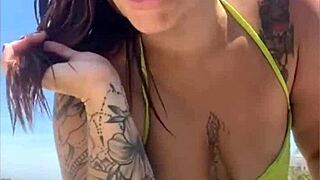 casada, you're flashing on the beach!