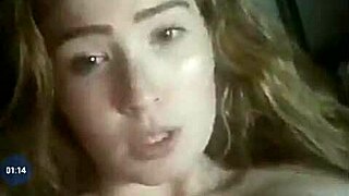 Sexy Blonde Girl With Her Friends