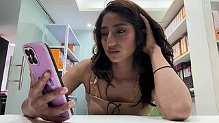 Caught in Office with Roommate Kiss