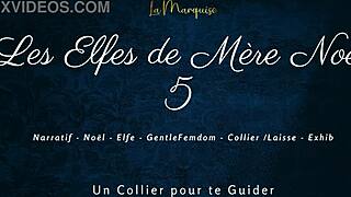 les elfes de m�re no�l 5 french femdom dirty talk with leash