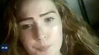 Sexy Blonde Girl With Her Friends