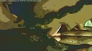 Ebony Amateurs Tag Team with Dildo and Tongue