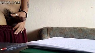 maluma tries solving a problem while jerking off